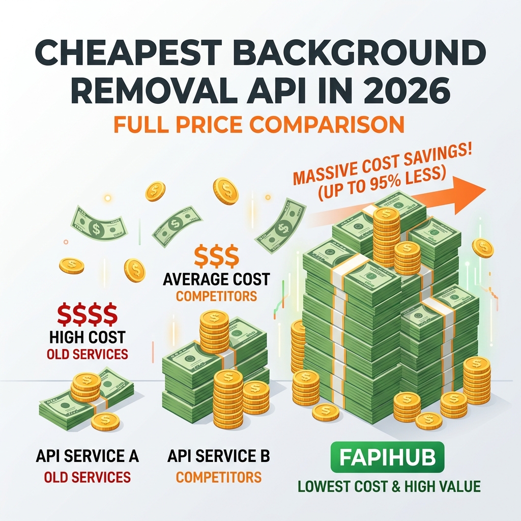 Cheapest Background Removal API in 2026 — Full Price Comparison featured image